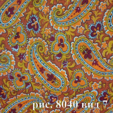 Ткань бязь на отрез 8040-7